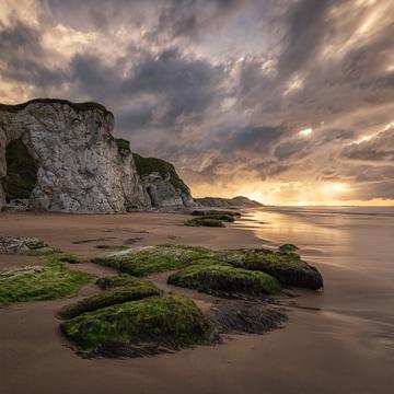 Whiterocks Beach sunset, United Kingdom