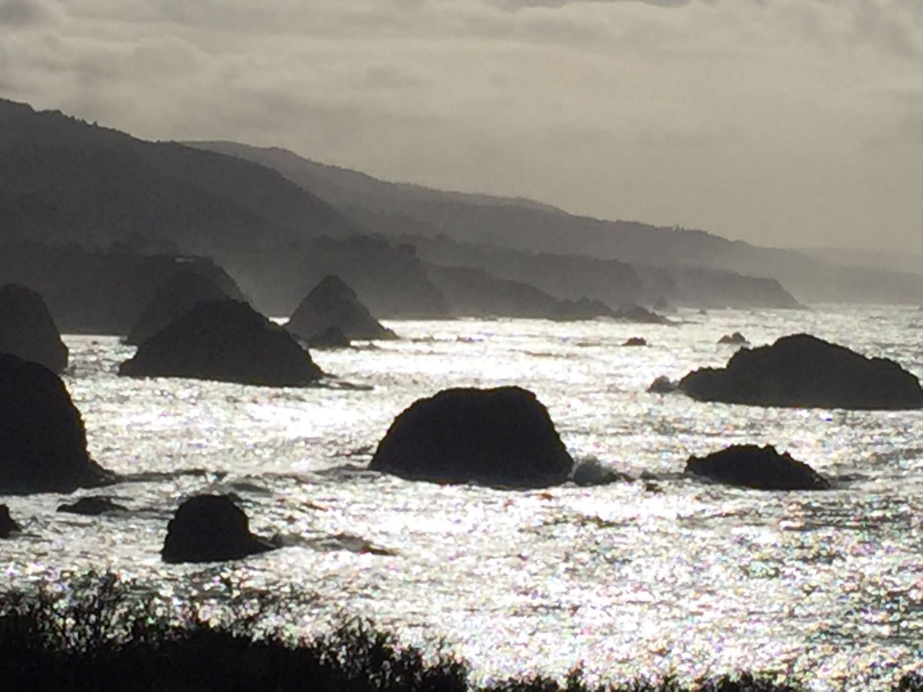 Along the Pacific Coastal Highway, USA