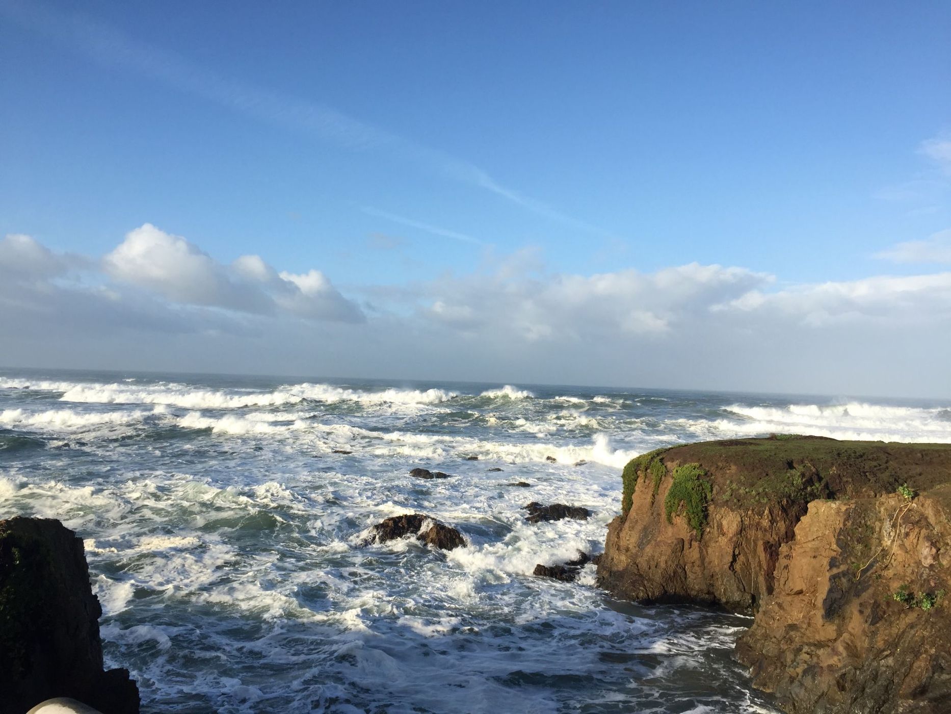 Along the Pacific Coastal Highway, USA