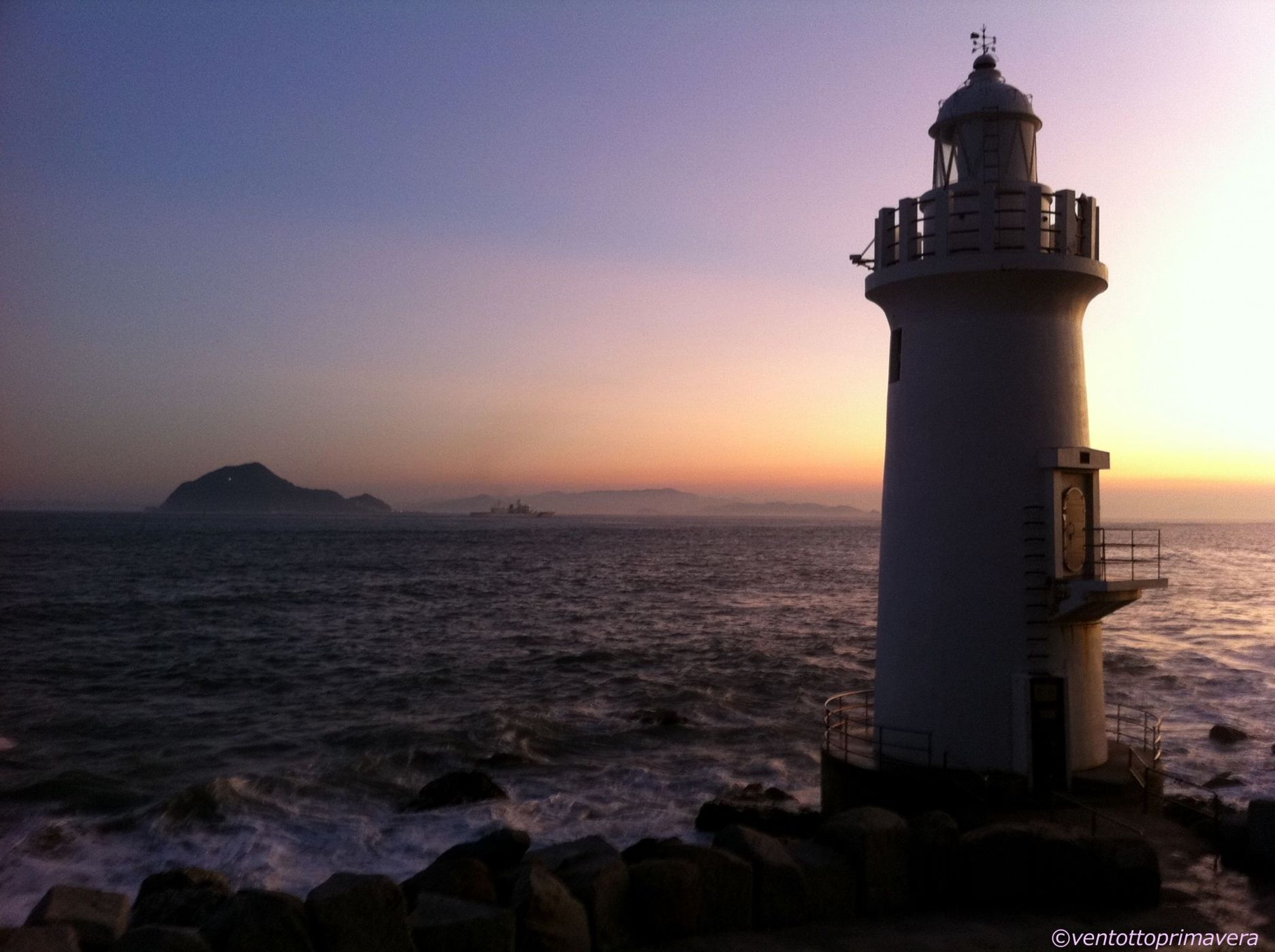 Beautiful Sunset at Irako, Japan