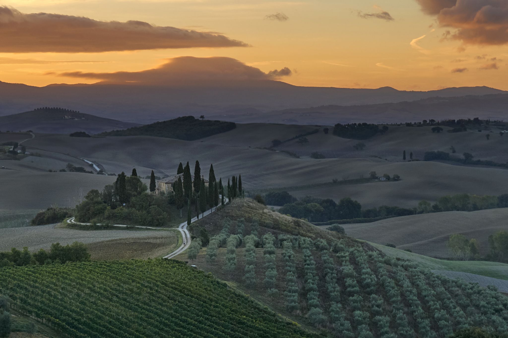 Podere Belvedere, Val D'Orcia, Italy