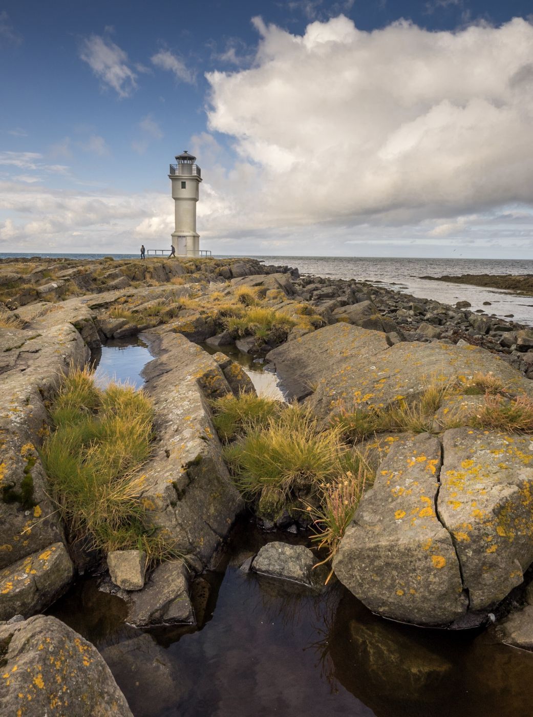 The old Akranes Lighthouse, Iceland
