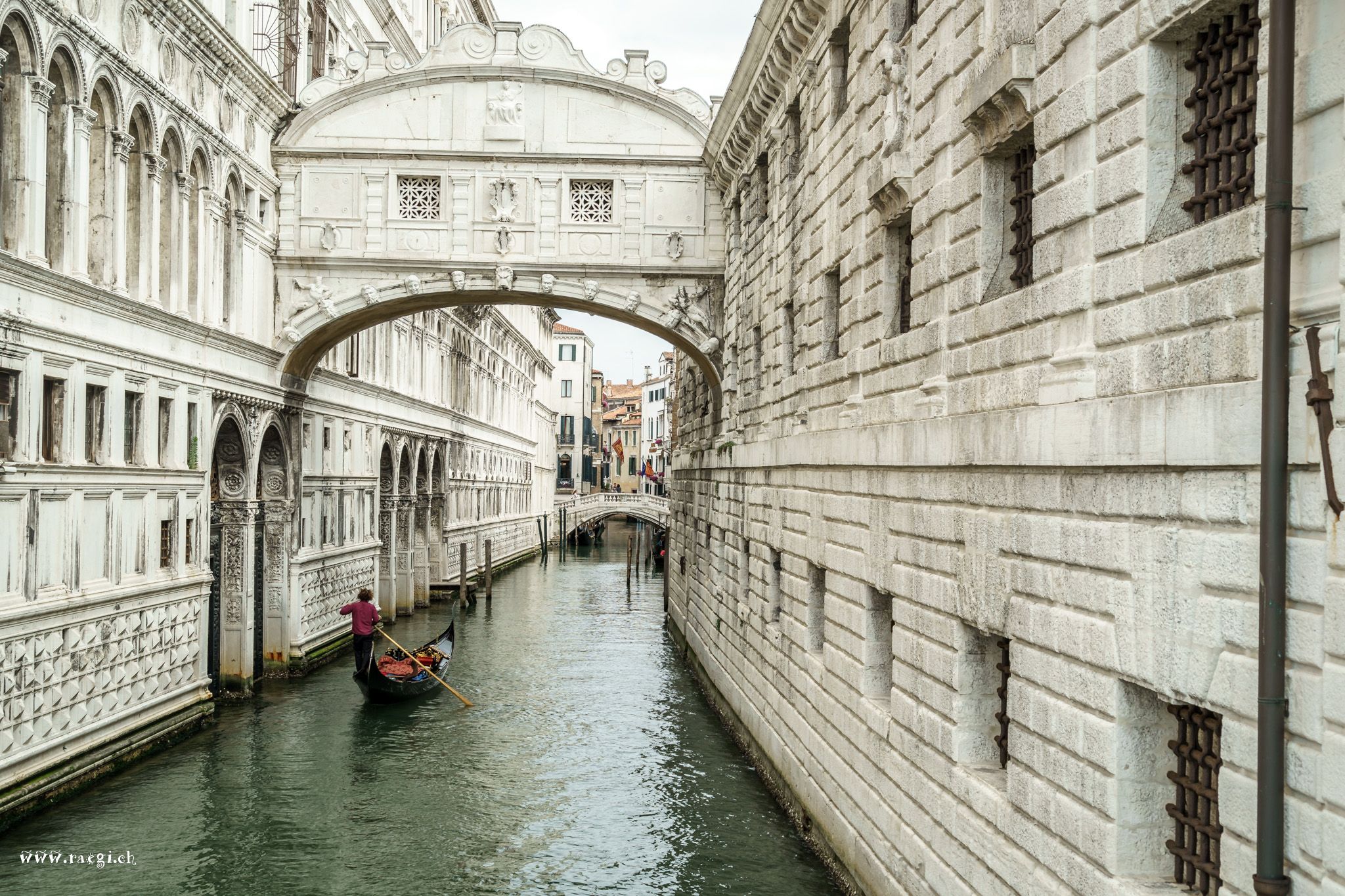 Bridge of sighs, Venice, Italy