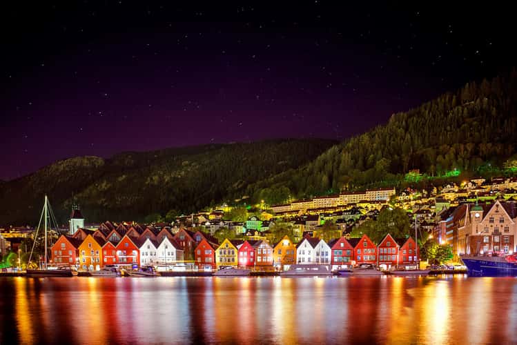 Bryggen - Bergen, Hordaland, Norway