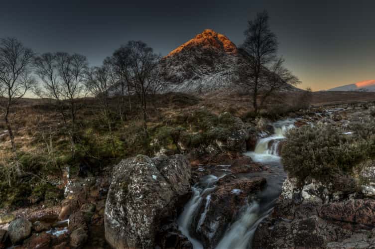 Buachaille Etive Mòr Waterfalls