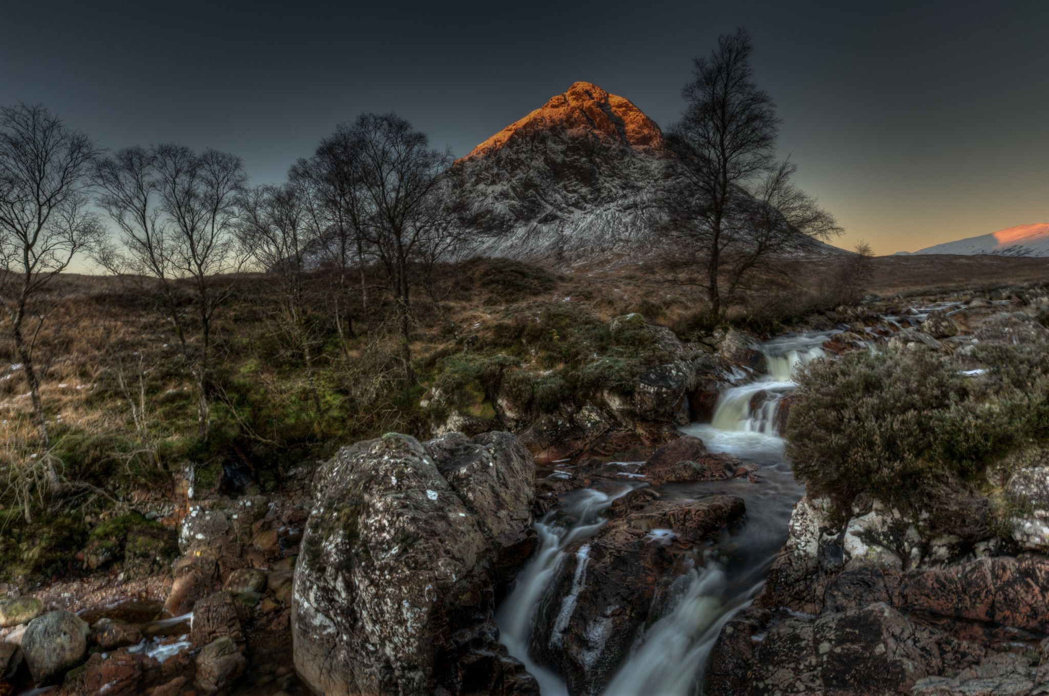 Buachaille Etive Mòr Waterfalls, United Kingdom