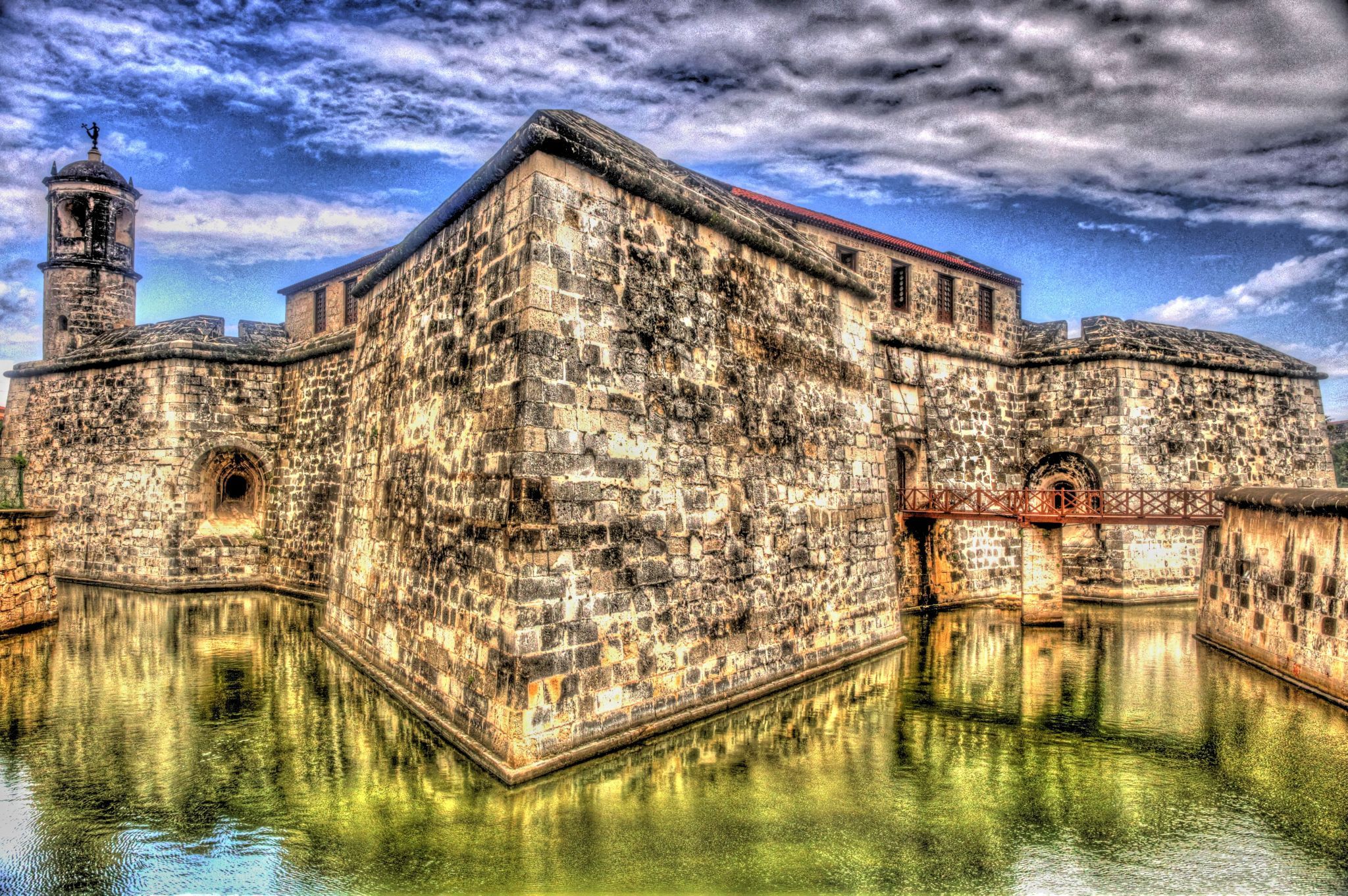 Castillo de la Real Fuerza in Havana, Cuba, Cuba