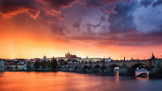 Charles Bridge and Prague Castle, Prague