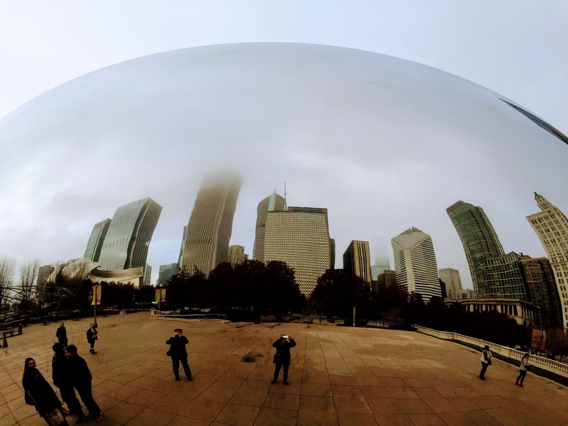 A view of the Cloud Gate, USA
