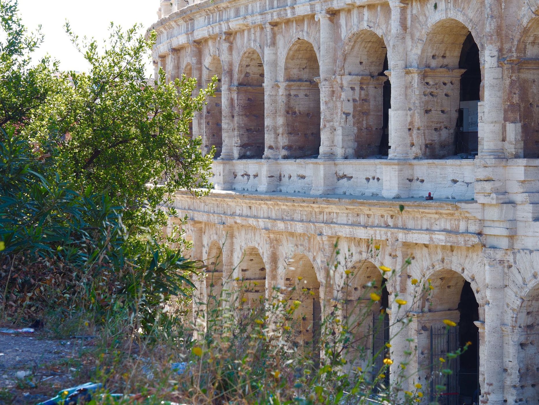 Colosseum (View near Arch of Titus), Rome, Italy