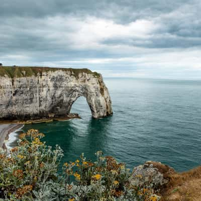 Côte d'Albâtre, Manneporte, France