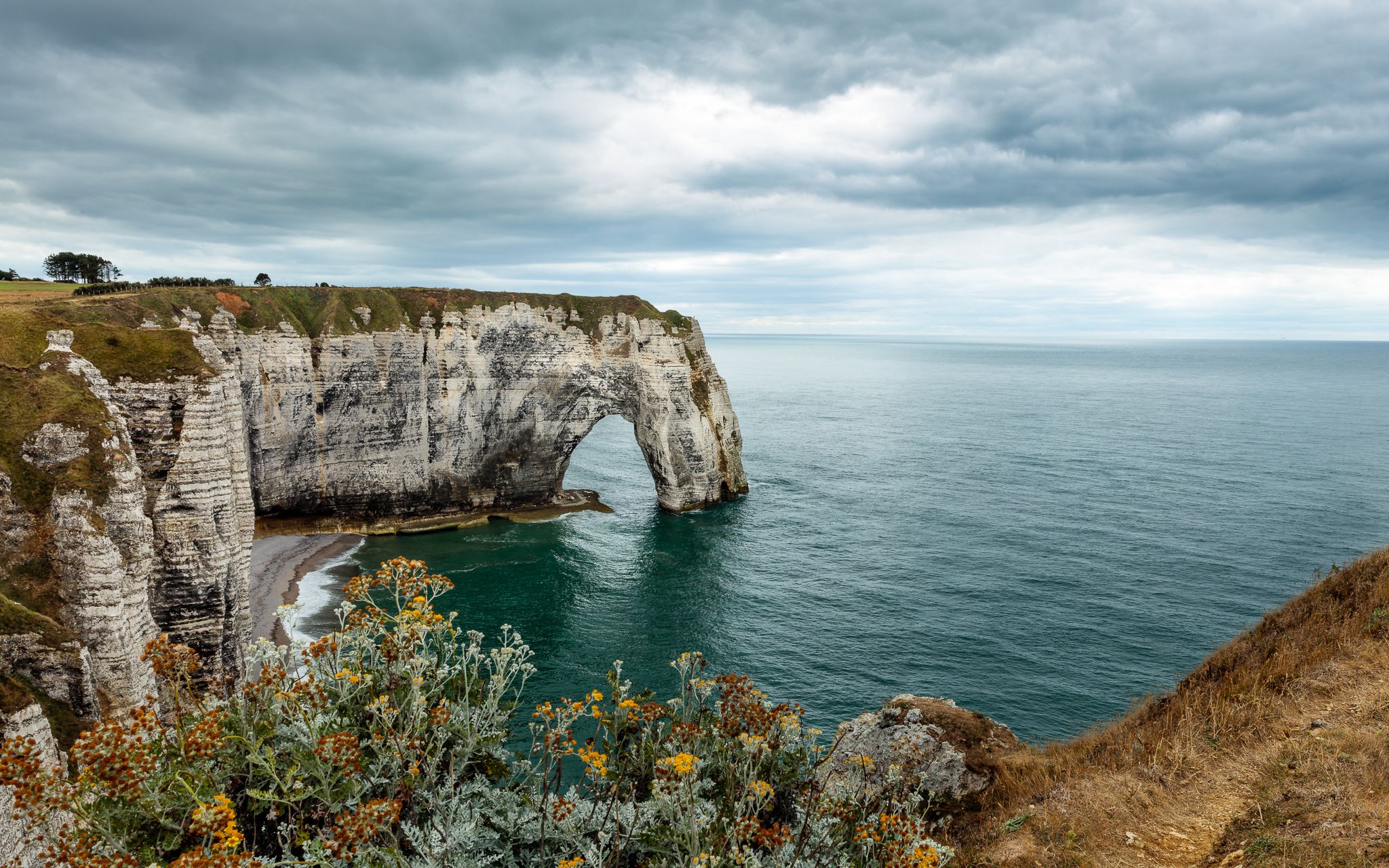 Côte d'Albâtre, Manneporte, France