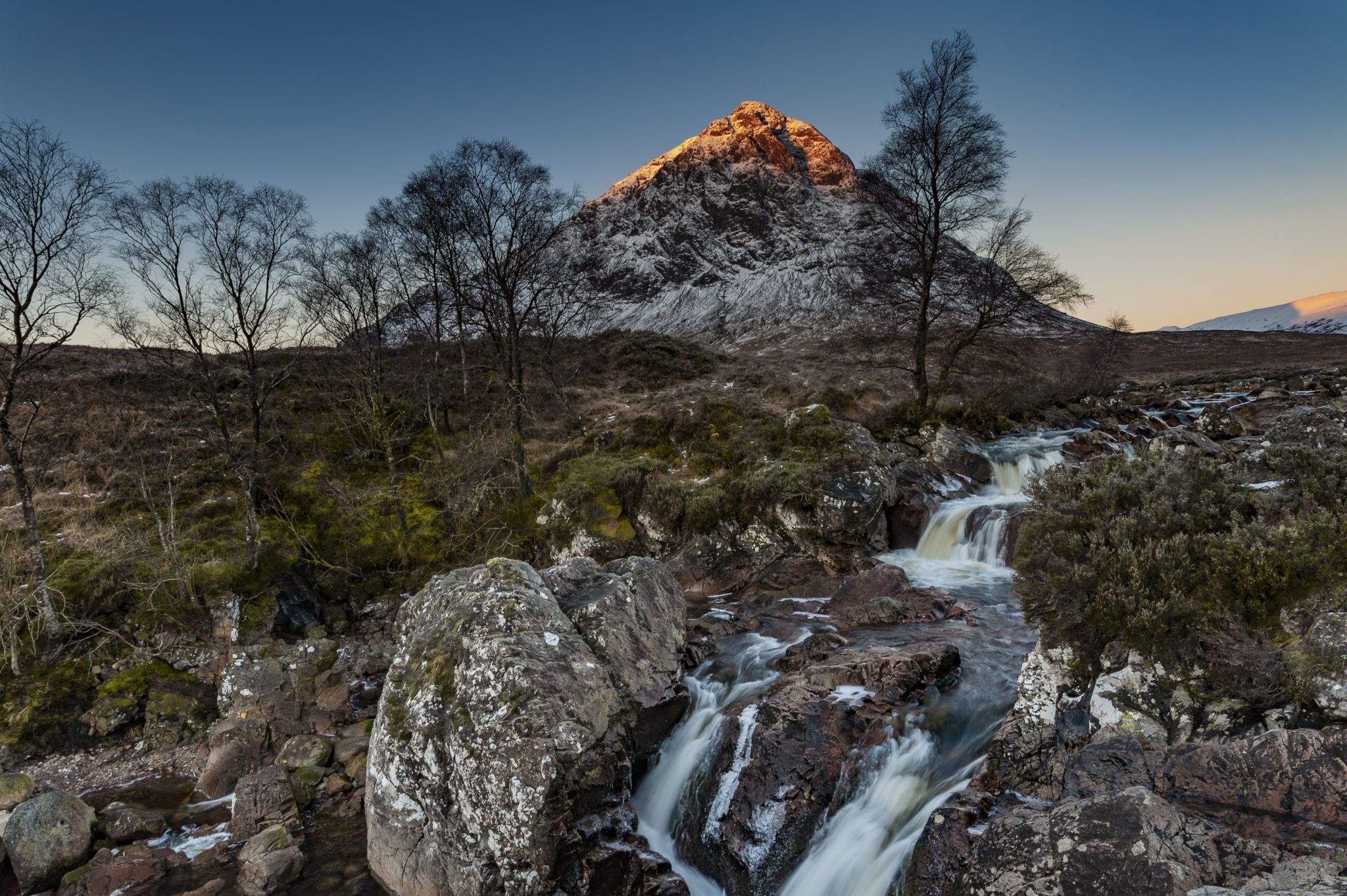 Buachaille Etive Mòr Waterfalls, United Kingdom