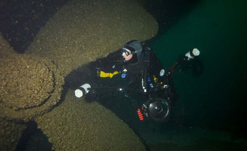 Diving the Wrecks off  Milwaukee Wisconsin
