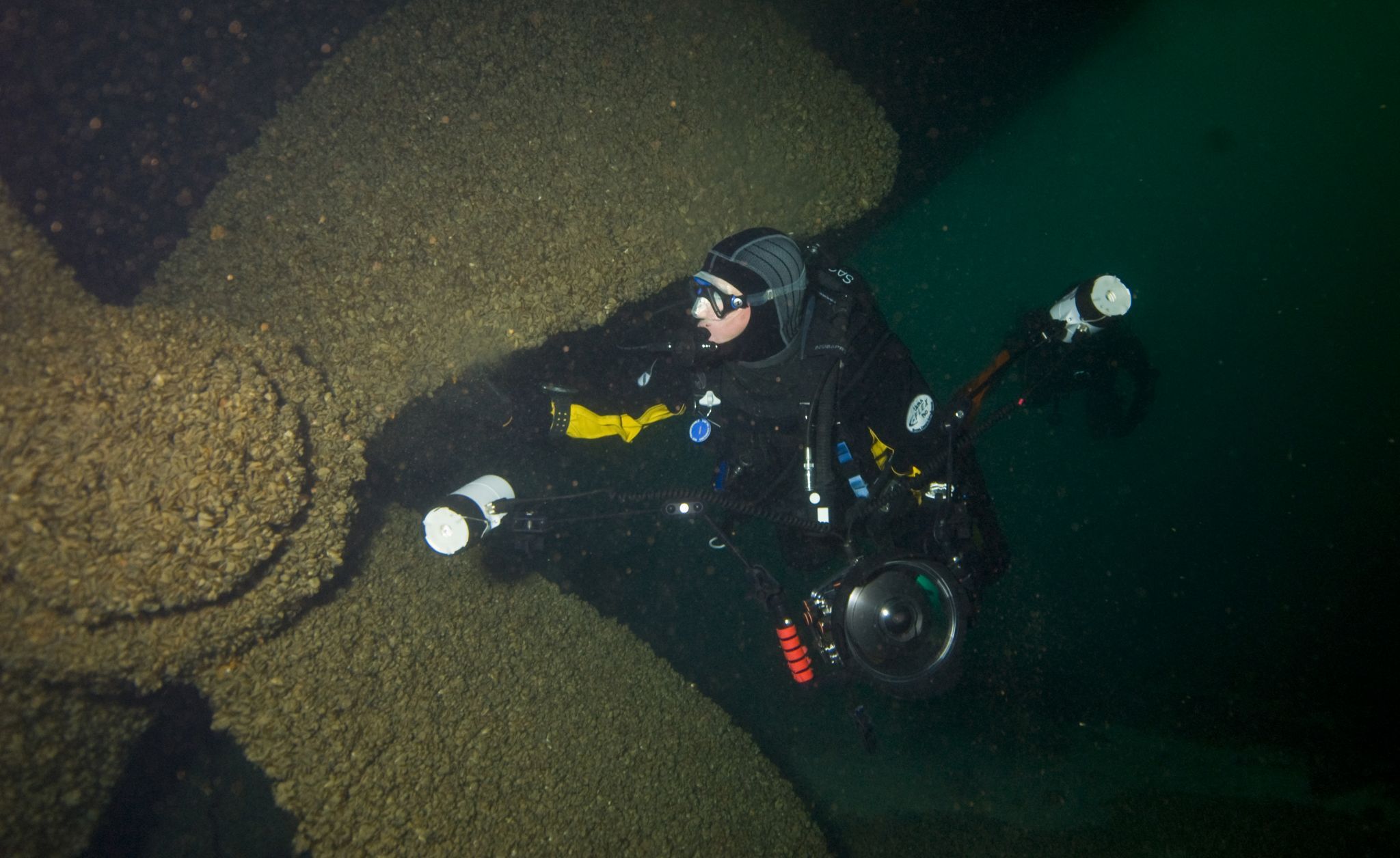 Diving the Wrecks off  Milwaukee Wisconsin, USA