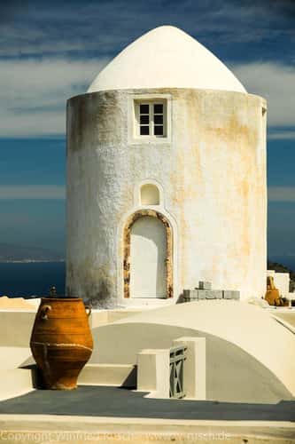 ehemalige Mühle auf Santorini