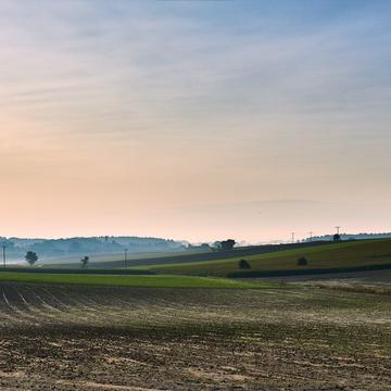 Fields close to Freising, Bavaria, Germany