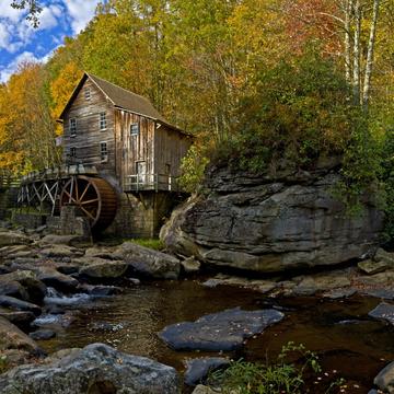 Glade Creek Grist Mill, USA