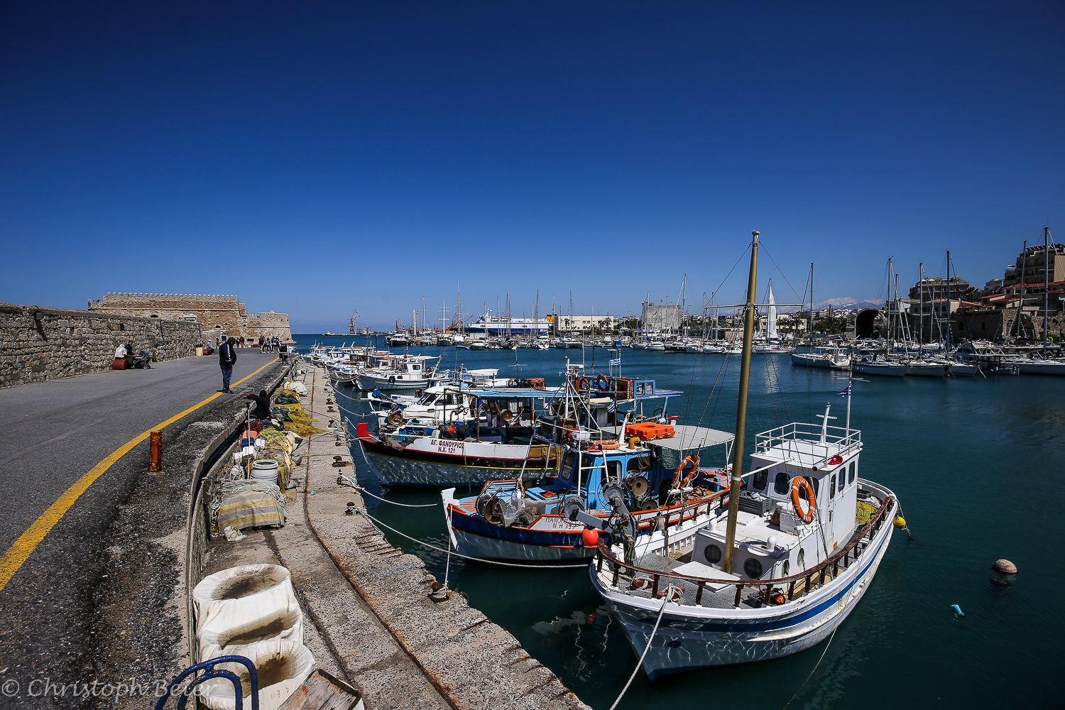 Heraklion Harbour, Greece