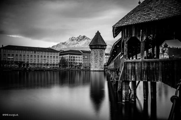 Kapellbridge Lucerne (east view)