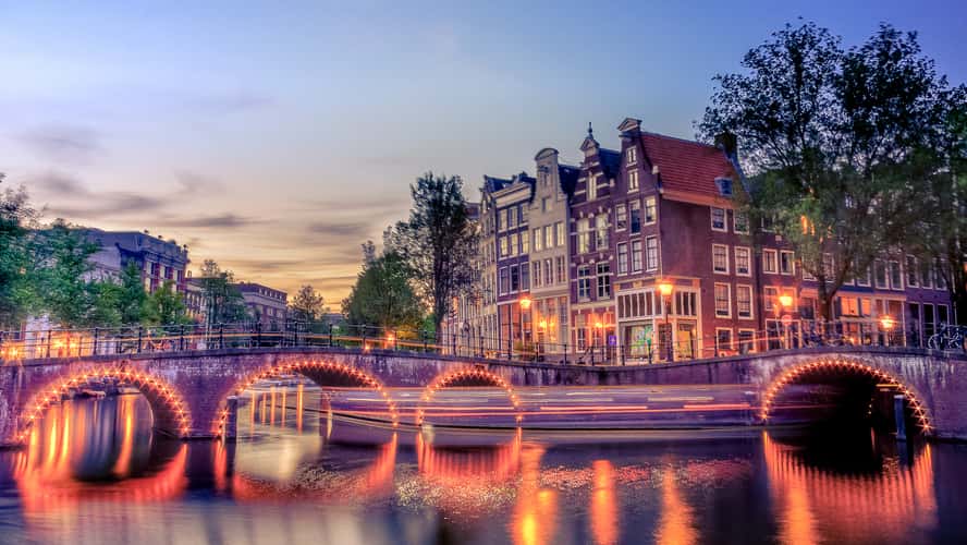 Keizersgracht and Leidsegracht, Amsterdam