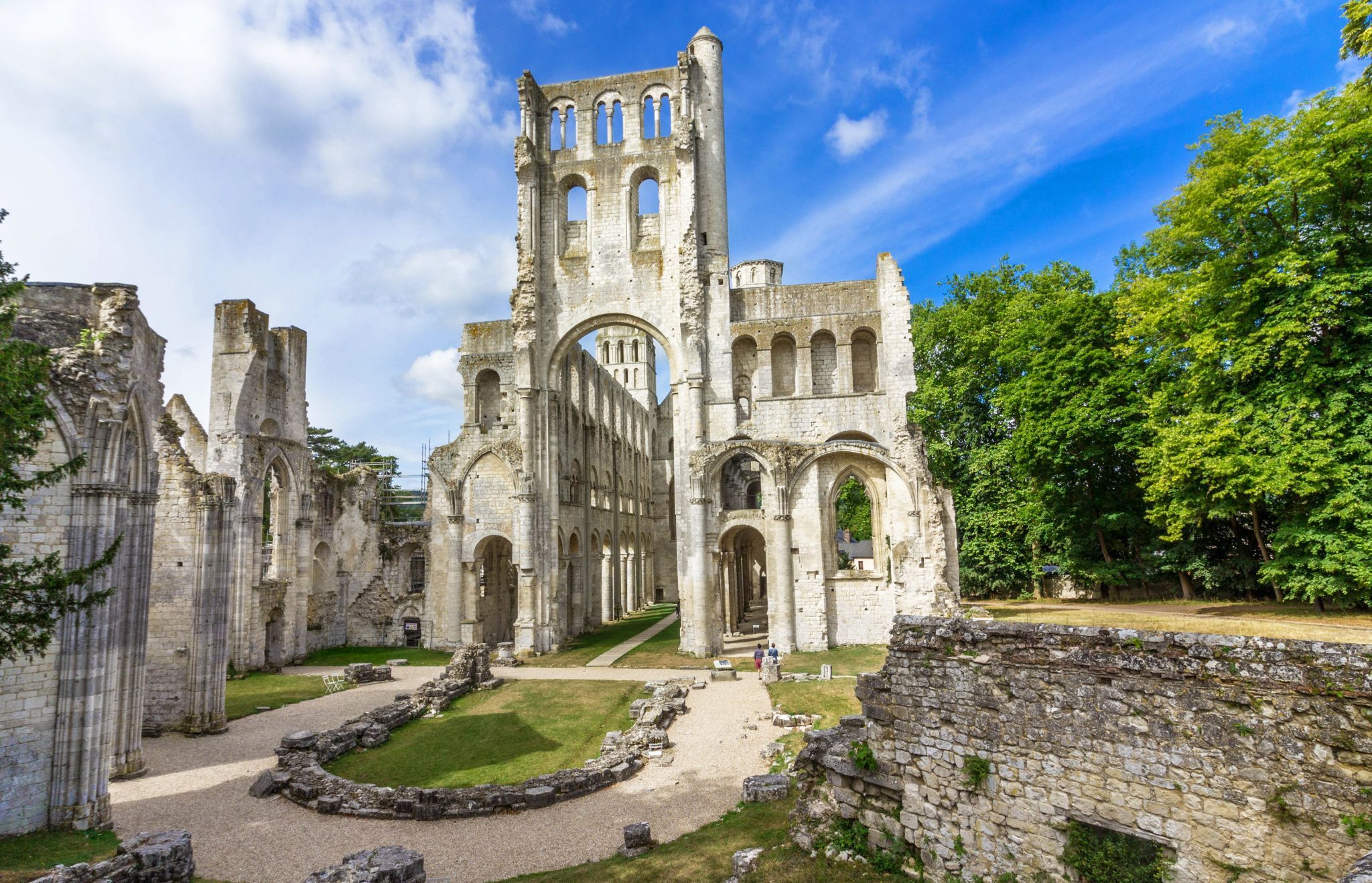 L'Abbaye de Jumièges, France