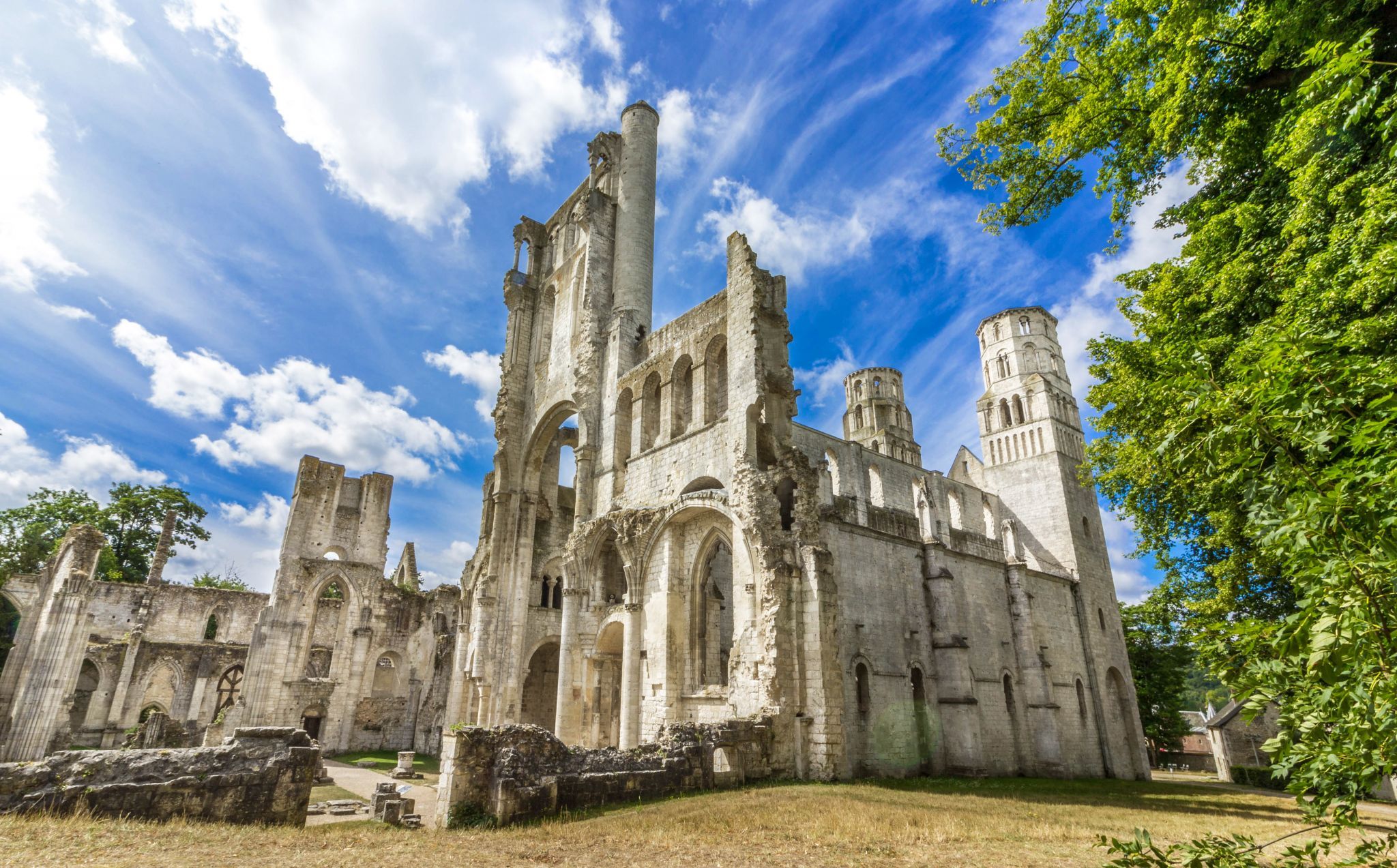 L'Abbaye de Jumièges, France