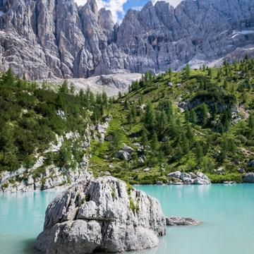 Lago del Sorapis, Dolomites, Italy, Italy