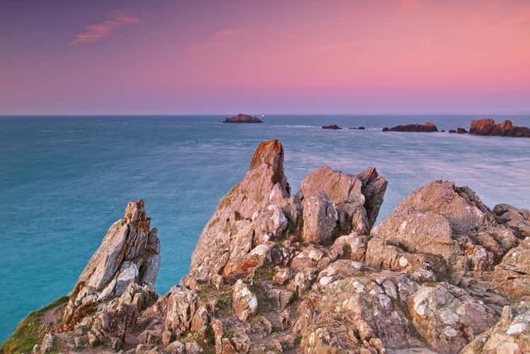 Last light on lighthouse