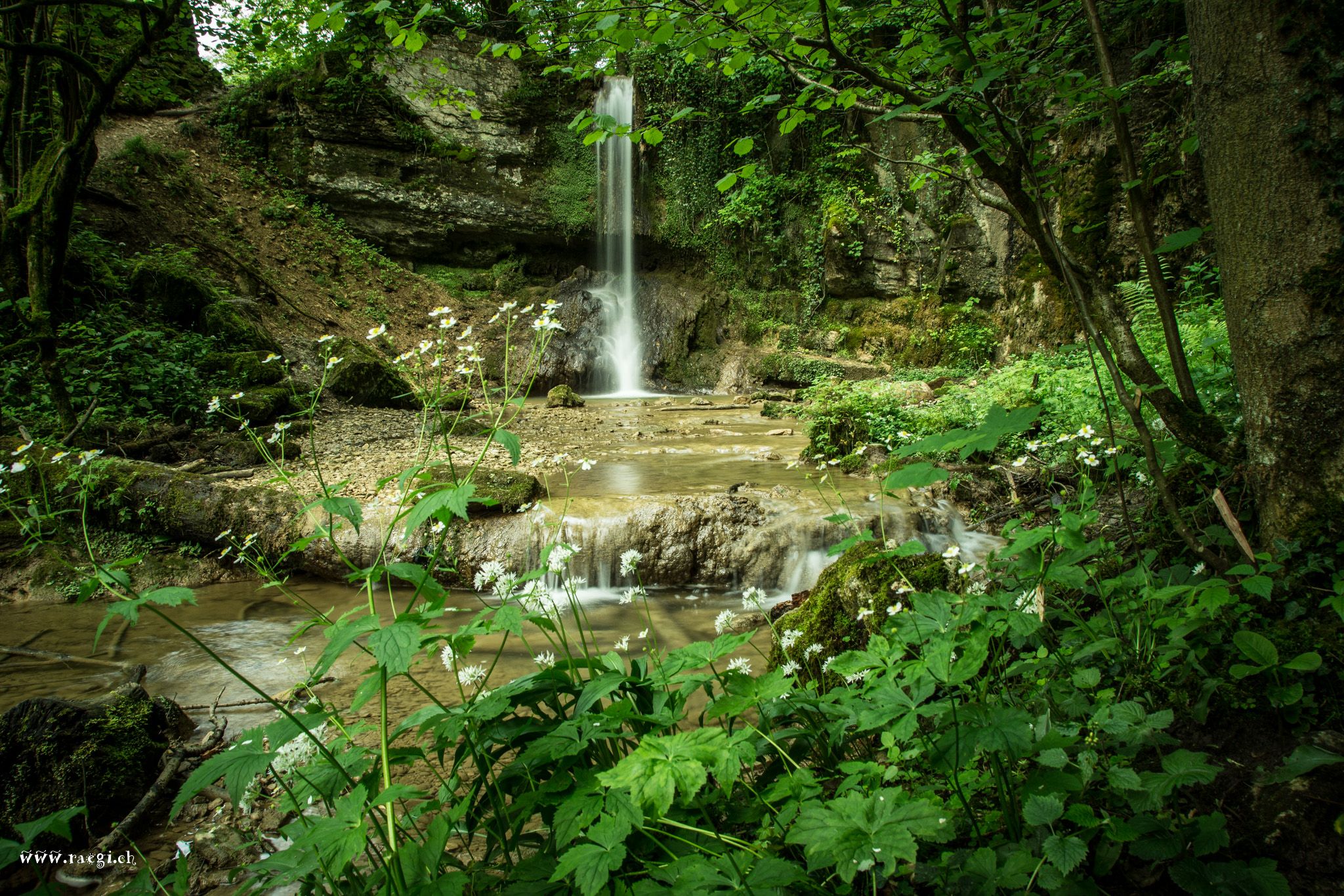 Linnbach Wasserfall, Switzerland