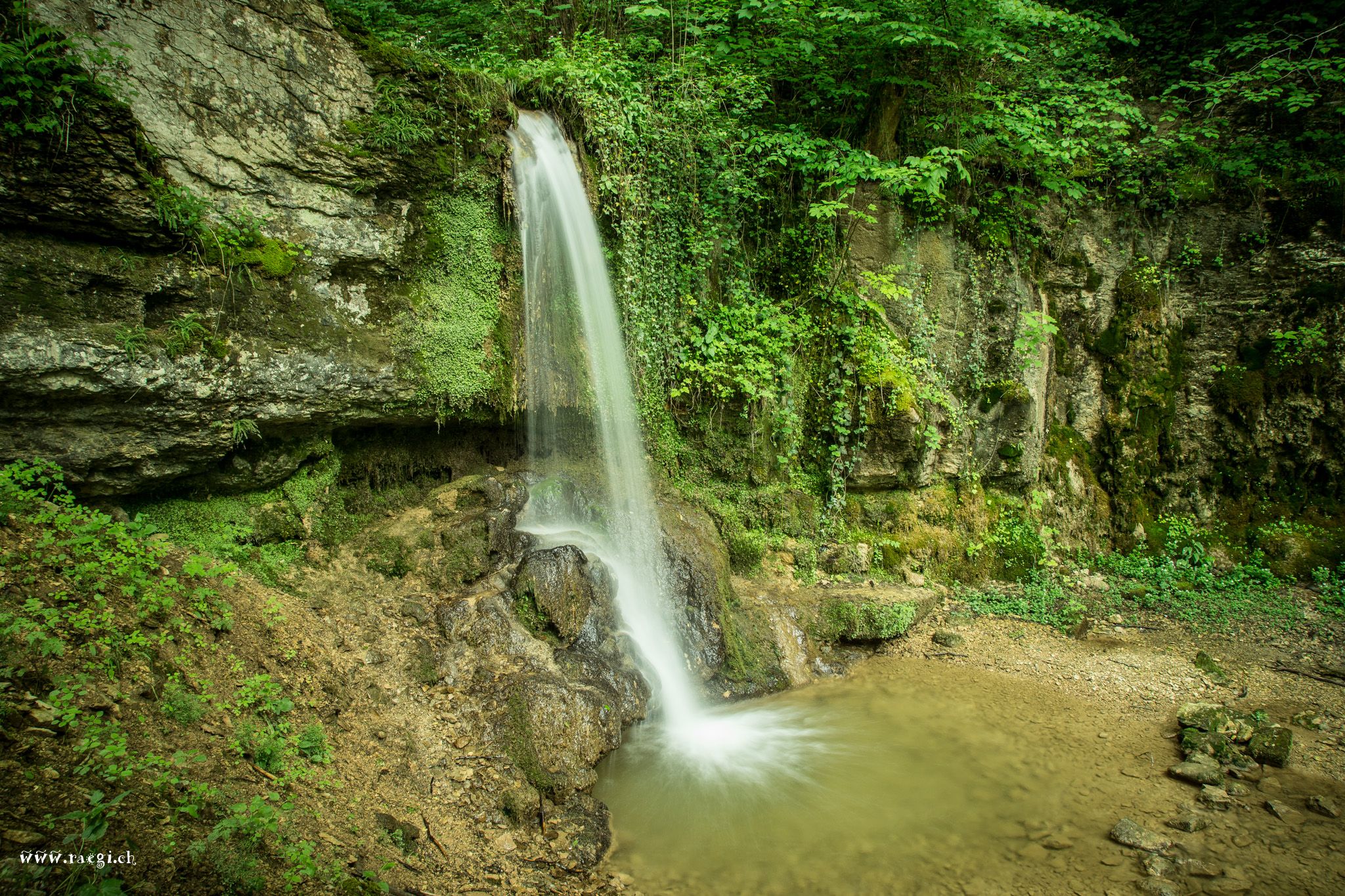 Linnbach Wasserfall, Switzerland
