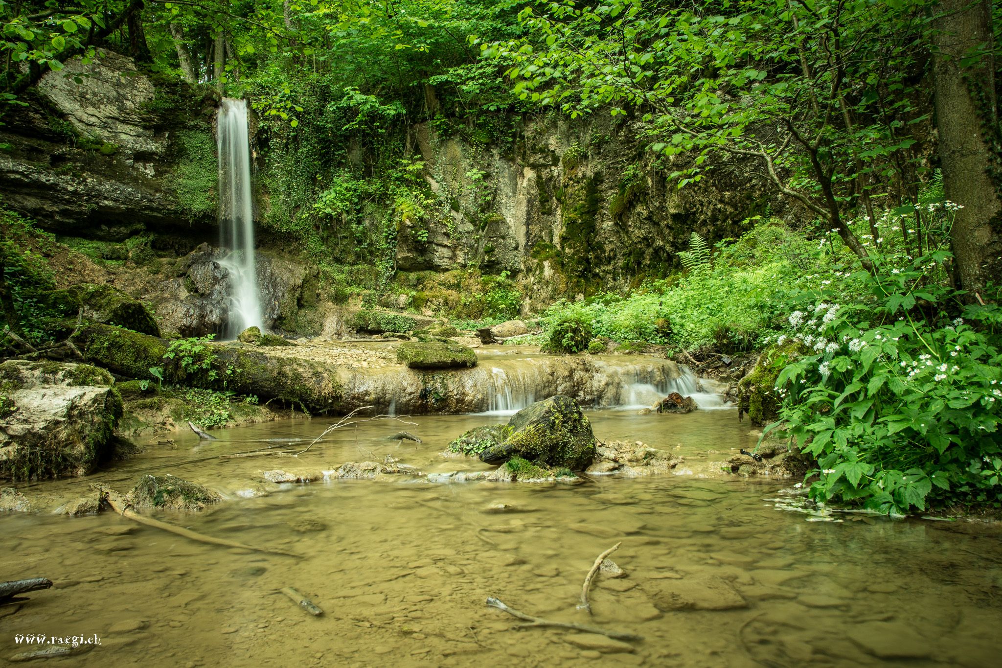 Linnbach Wasserfall, Switzerland