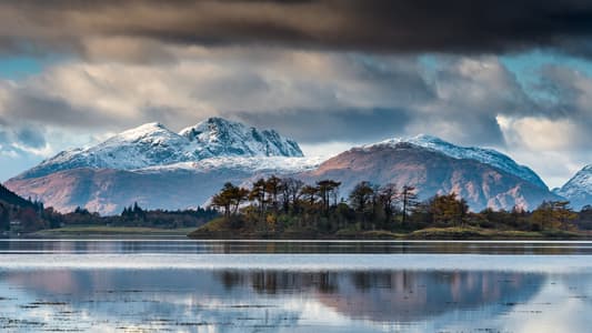 LOCH LEVEN SUNSET at Glencoe