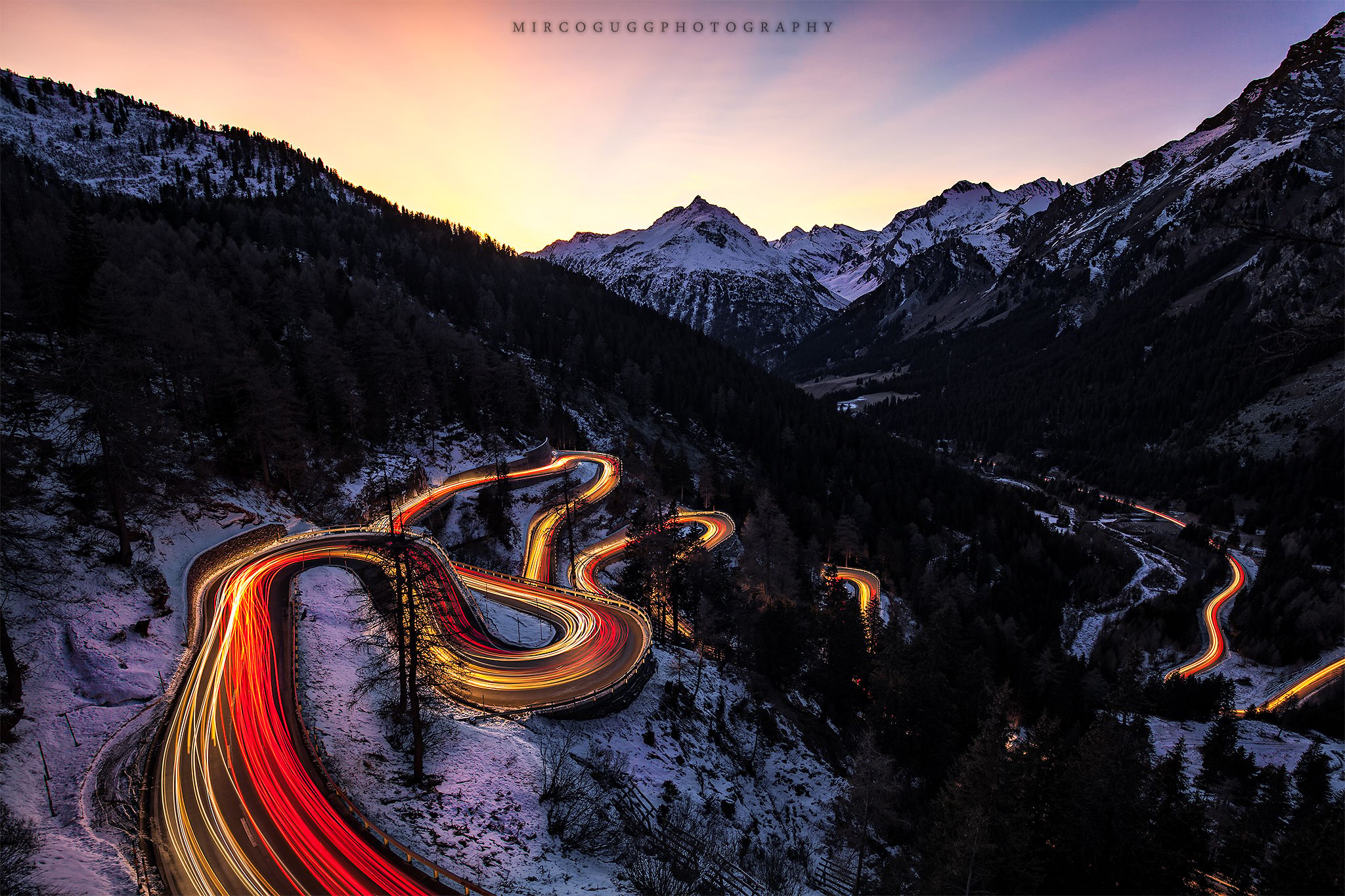 Maloja Pass Road, Switzerland