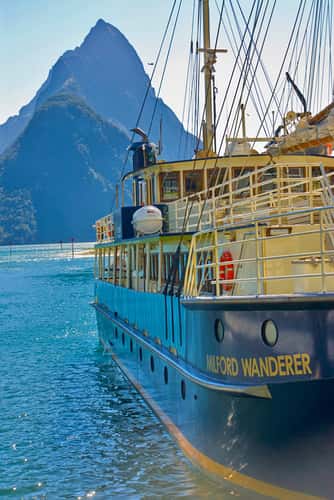 Mitre Peak in Milford Sound