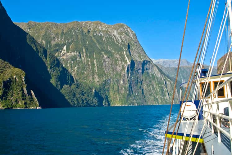 Mitre Peak in Milford Sound
