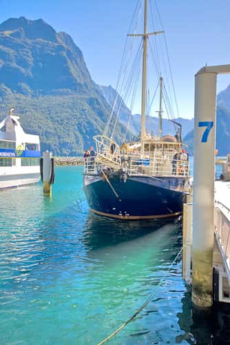 Mitre Peak in Milford Sound