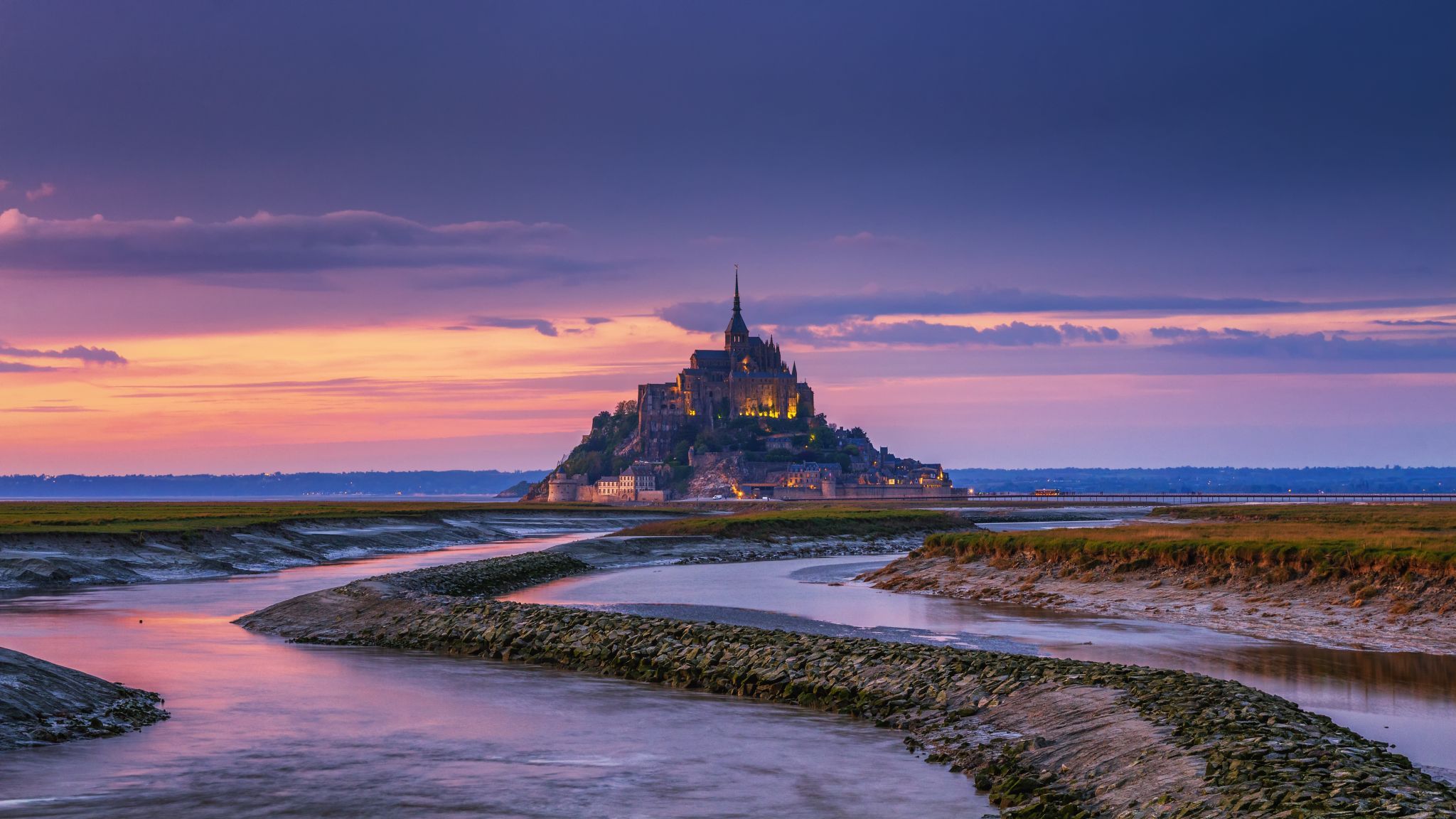 Mont Saint Michel, France