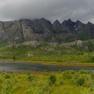 Mountain of Hopen, Norway