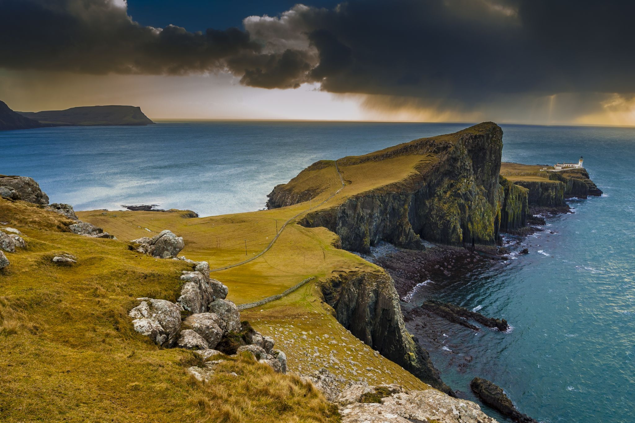 Neist Point Lighthouse, Skye, United Kingdom