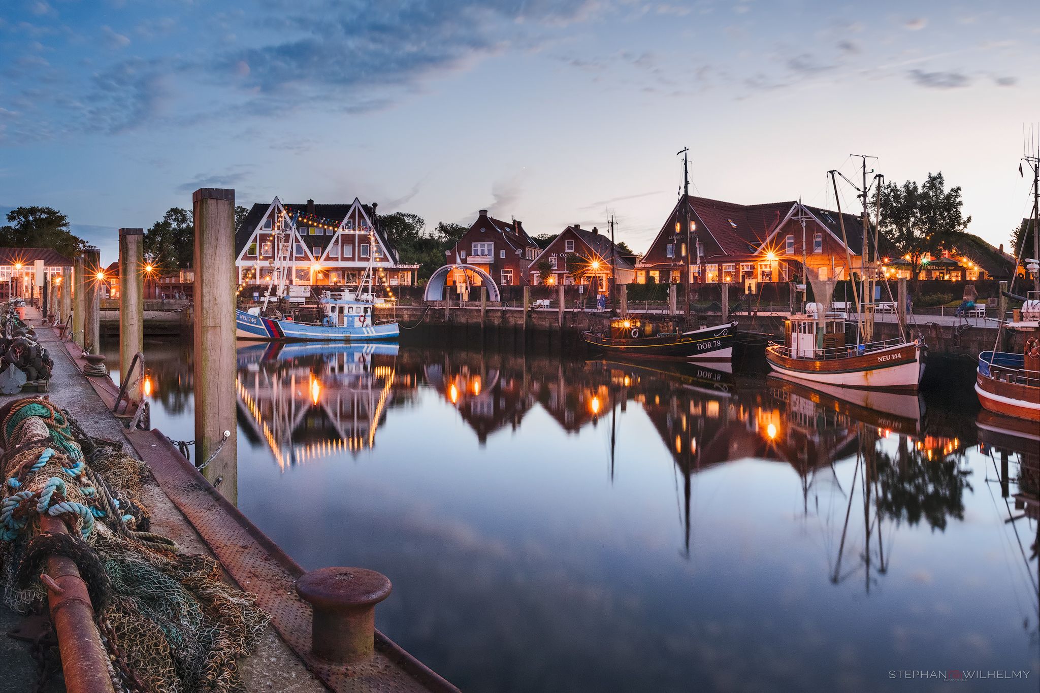 Neuharlingersiel Hafen, Germany