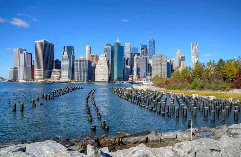 New York City Skyline from Pier 1, Brooklyn