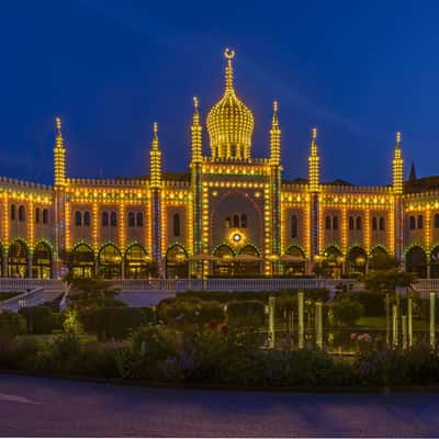 Nimb Hotel in the Tivoli Gardens, Denmark