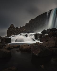Öxararfoss Waterfall