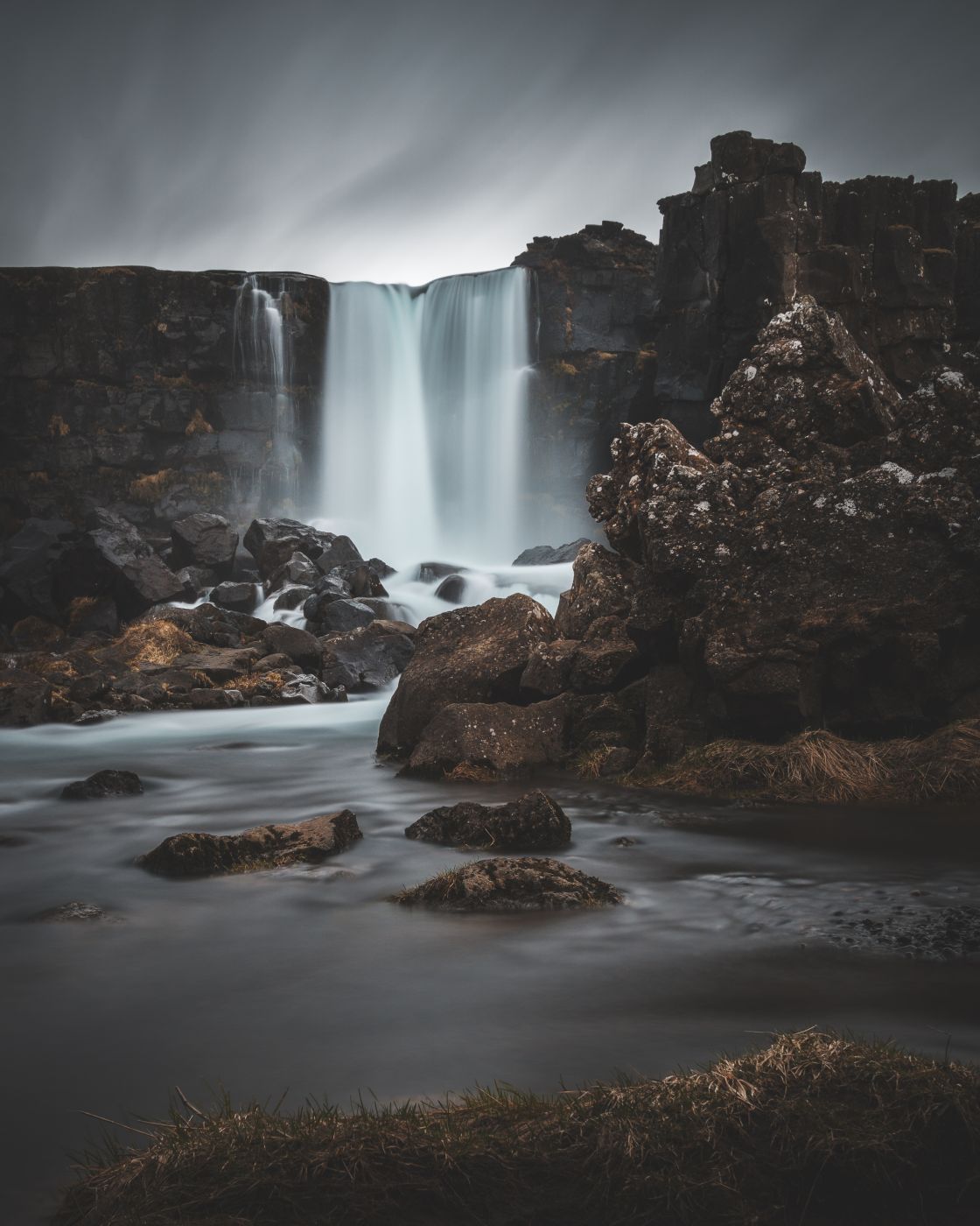 Öxararfoss Waterfall, Iceland