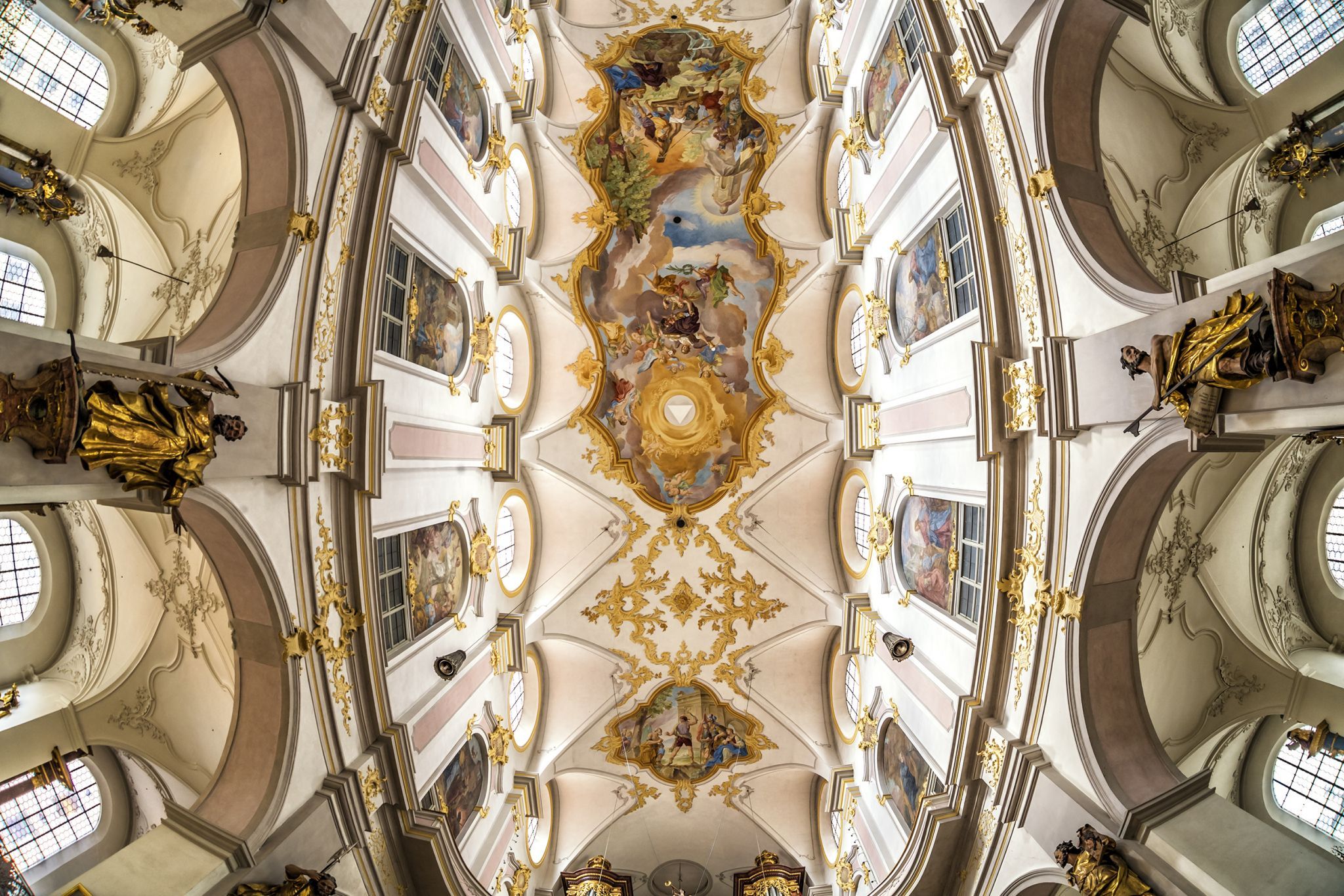 Inside the New Town Hall in Munich, Germany
