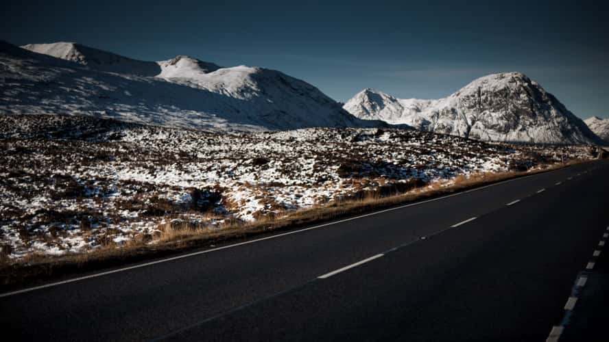 Road to Glen Coe, Scotland