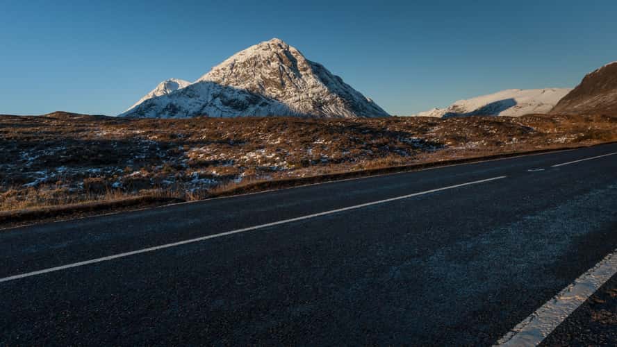 Road to Glen Coe, Scotland
