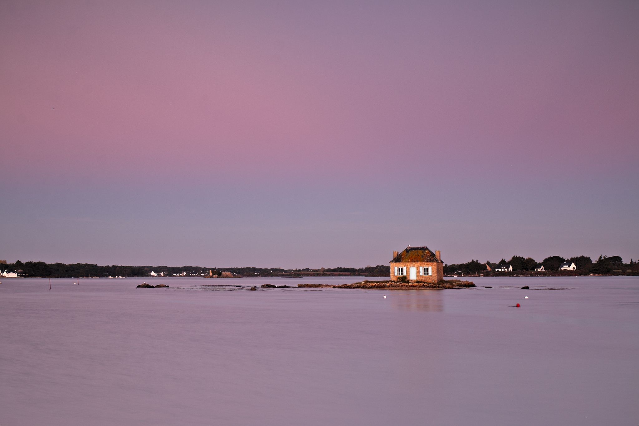 Saint-Cado fisher house, Bretagne, France