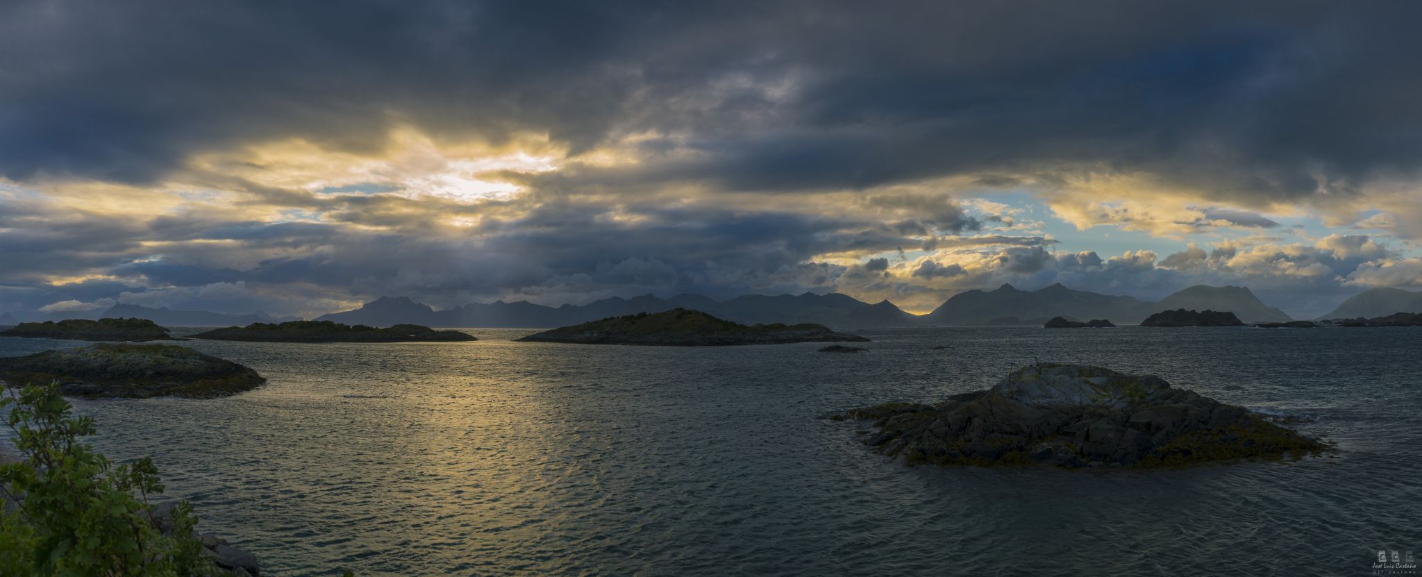 Sea near Henningsvaer, Norway